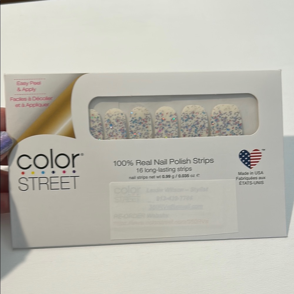 Color Street Less Bitter, More Glitter Nail Strips